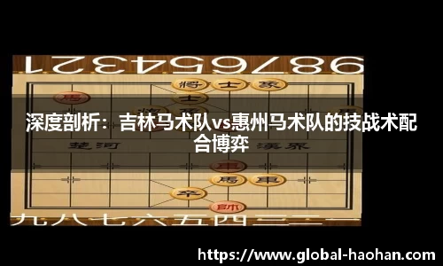 深度剖析：吉林马术队vs惠州马术队的技战术配合博弈
